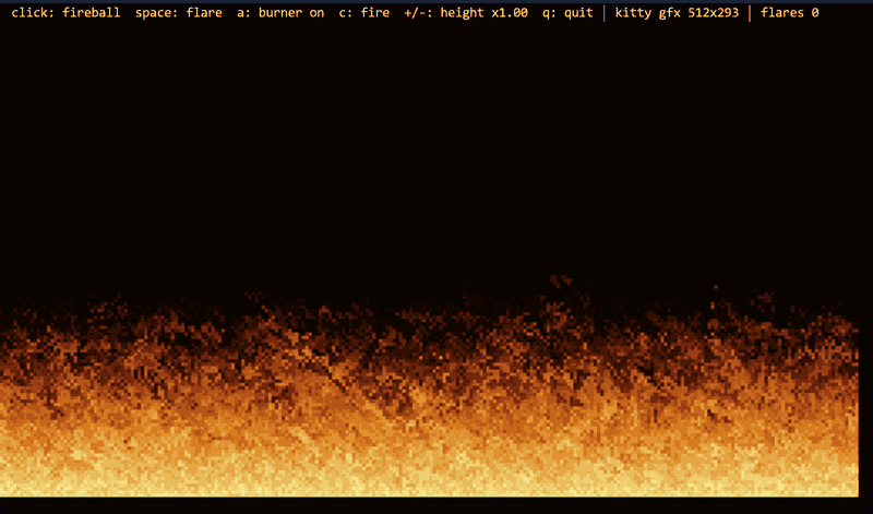 fire demo