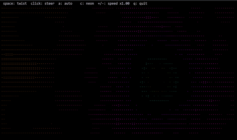 tunnel in ASCII cell mode